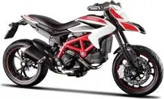 Maisto Ducati Hypermotard SP 2013 White - 1:18 Model - FREE UK Shipping, FREE 365 Day Returns | Moto Central