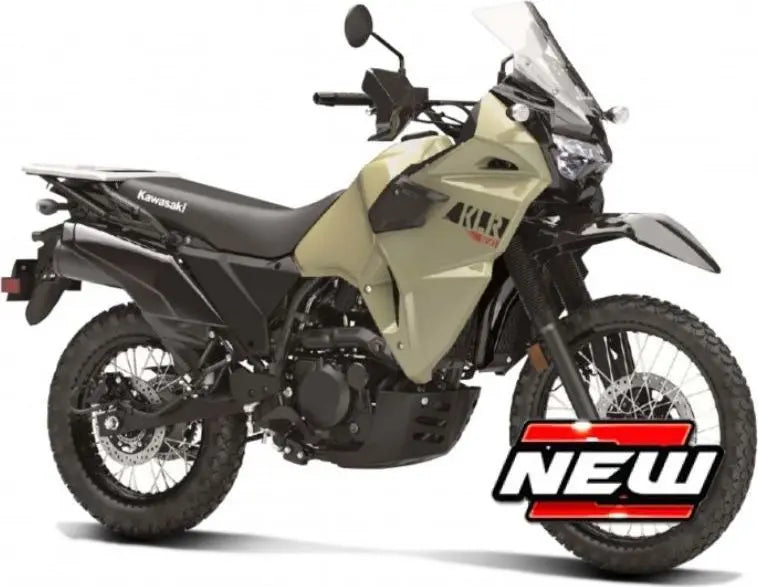 Maisto Kawasaki KLR 650 2021 Khaki Green 21836 - 1:18 Model - FREE UK Shipping, FREE 365 Day Returns | Moto Central