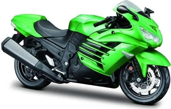 Maisto Kawasaki Ninja ZZ-14R? Kit Green - 1:12 Model - FREE UK Shipping, FREE 365 Day Returns | Moto Central