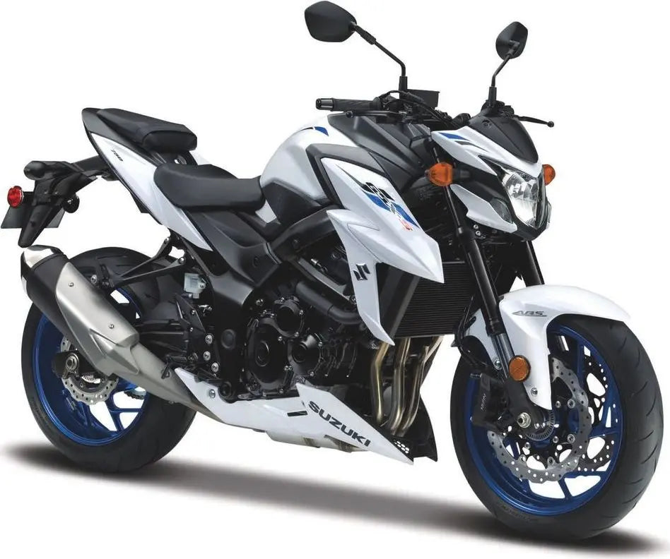 Maisto Suzuki GSX-S750 ABS White - 1:18 Model - FREE UK Shipping, FREE 365 Day Returns | Moto Central