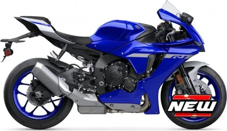 Maisto Yamaha YZF-R1 2021 Blue / Grey - 1:18 Model - FREE UK Shipping, FREE 365 Day Returns | Moto Central