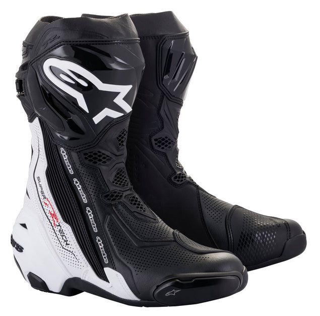 Alpinestars Supertech R Vented Long Boots Black / White