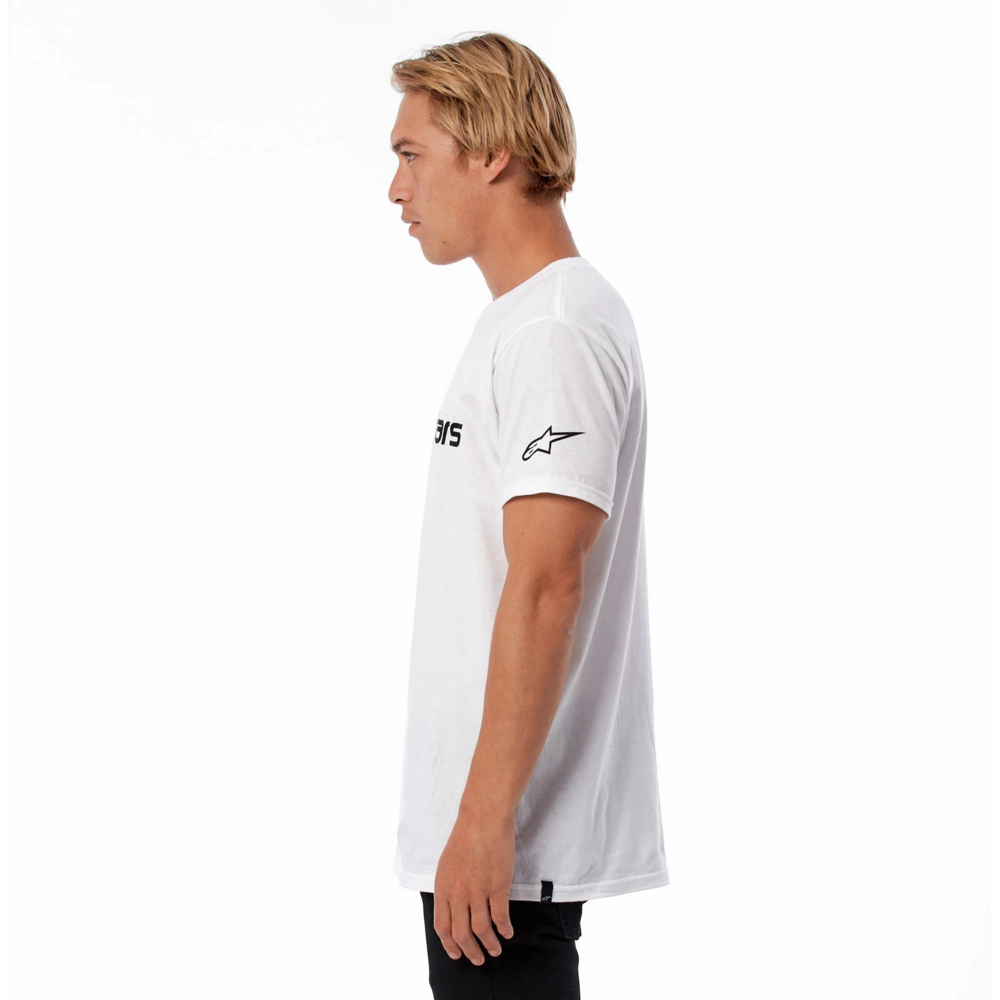 Alpinestars Linear Wordmark Tee White / Black