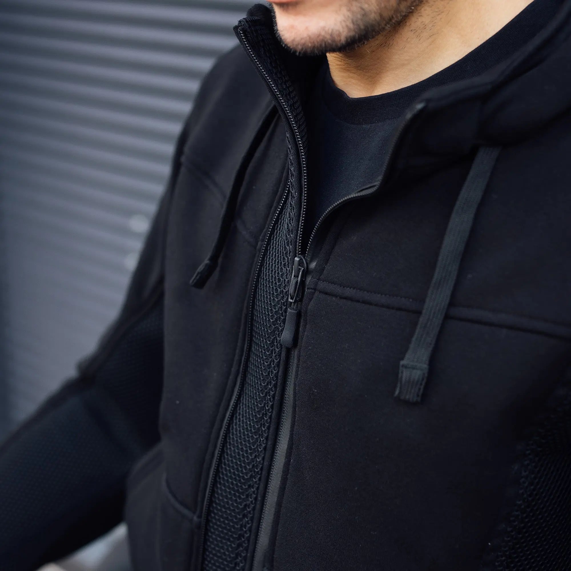 Merlin Brecken D3O Air Mesh Hoody Black FREE UK Delivery, FREE 365 Day Returns | Moto Central