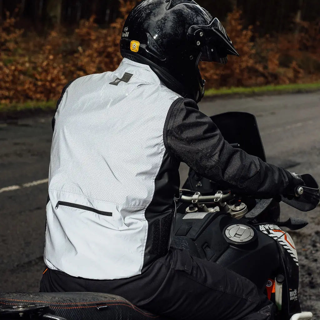 Merlin ReflectPro Mesh Vest Grey FREE UK Delivery, FREE 365 Day Returns | Moto Central