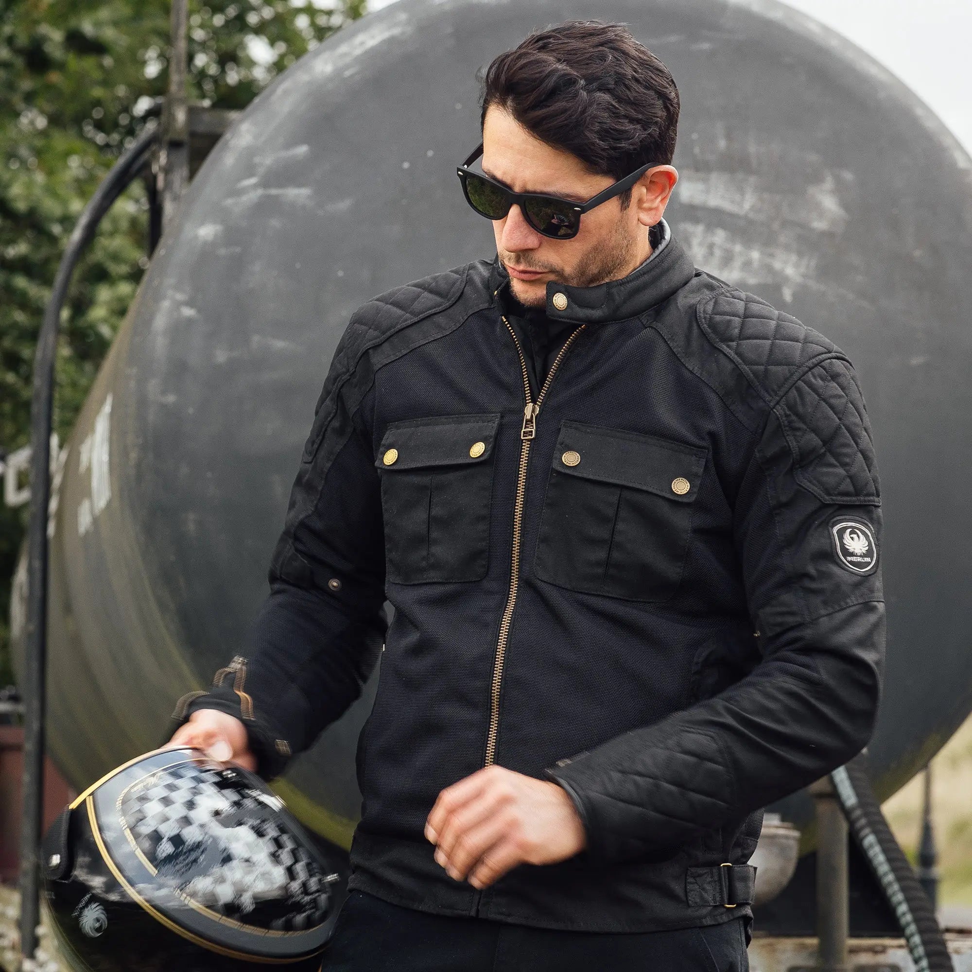 Merlin Shenstone 2 D3O Cotec Air Jacket Black FREE UK Delivery, FREE 365 Day Returns | Moto Central