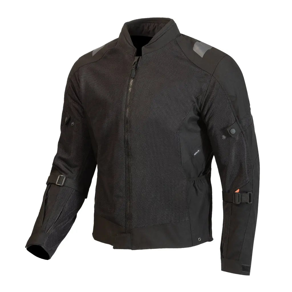 Merlin Taos Air Mesh D3O Jacket Black FREE UK Delivery, FREE 365 Day Returns | Moto Central