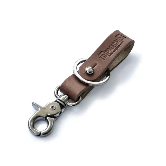 Trip Machine Key Fob Vintage Tan / Metallic Black  - FREE UK Shipping, FREE 365 Day Returns | Moto Central