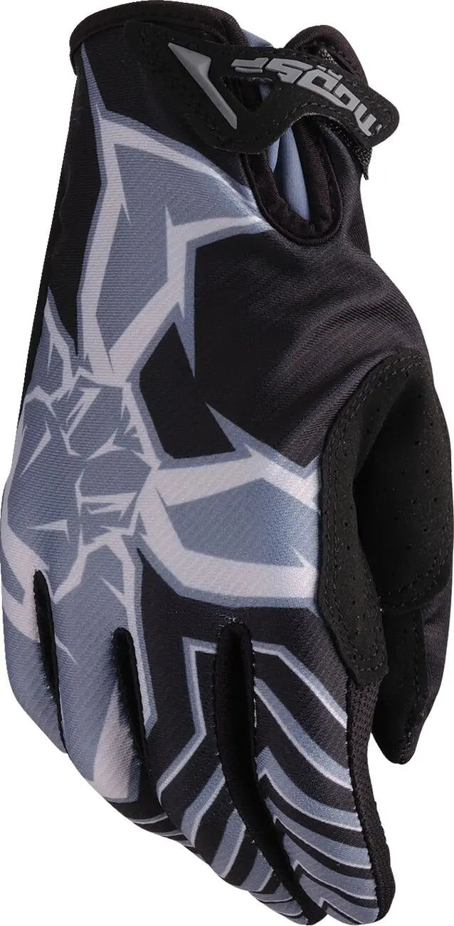 Moose Racing Agroid Pro Gloves Black / Grey - FREE UK Shipping, FREE 365 Day Returns | Moto Central