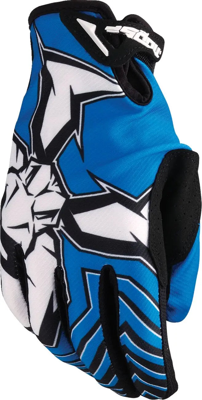 Moose Racing Agroid Pro Gloves Blue / Black - FREE UK Shipping, FREE 365 Day Returns | Moto Central