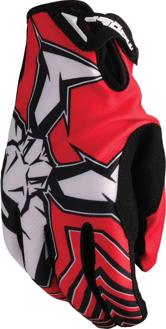 Moose Racing Agroid Pro Gloves Red / Black - FREE UK Shipping, FREE 365 Day Returns | Moto Central