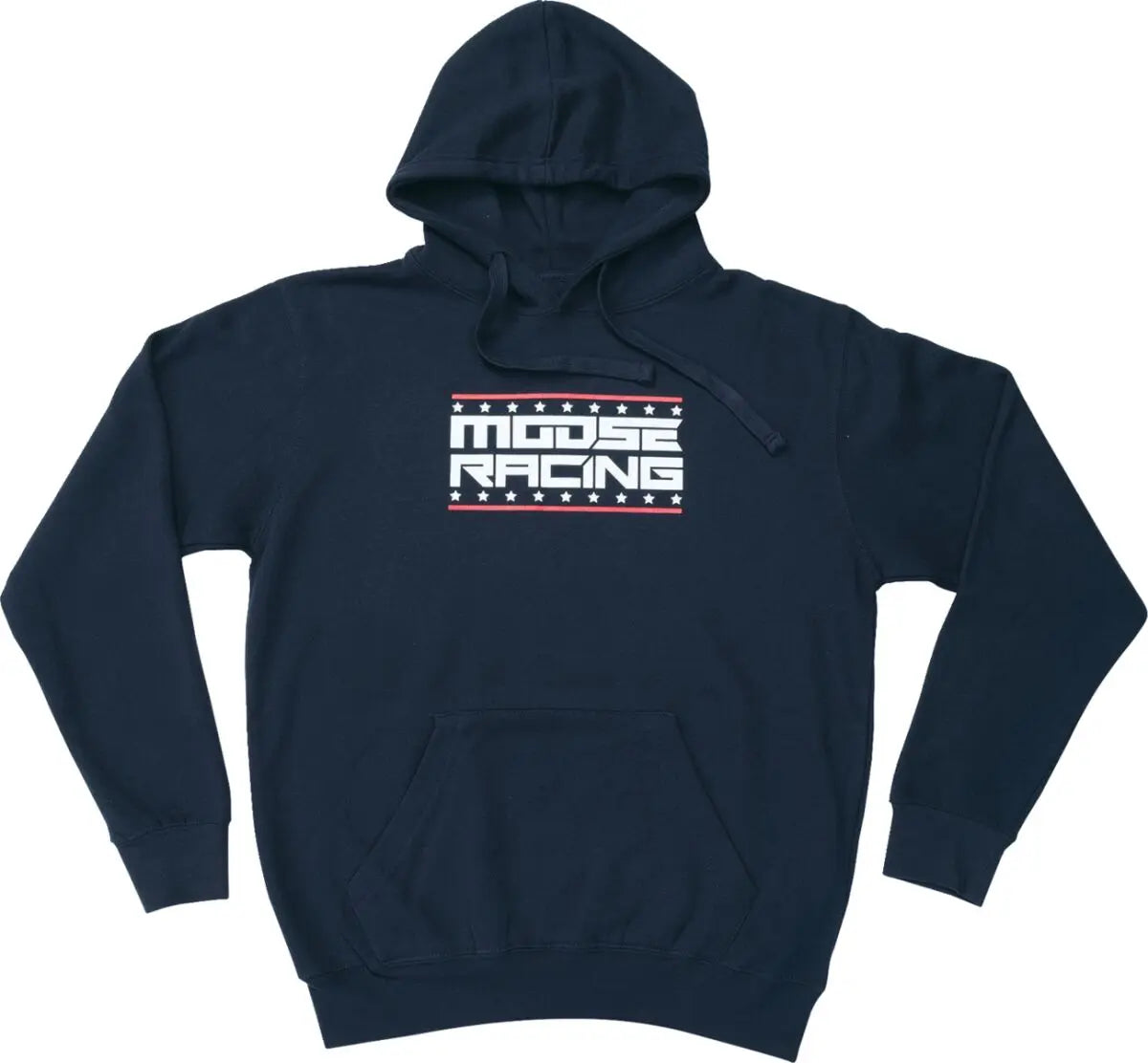 Moose Racing All American Hoodie Navy - FREE UK Shipping, FREE 365 Day Returns | Moto Central