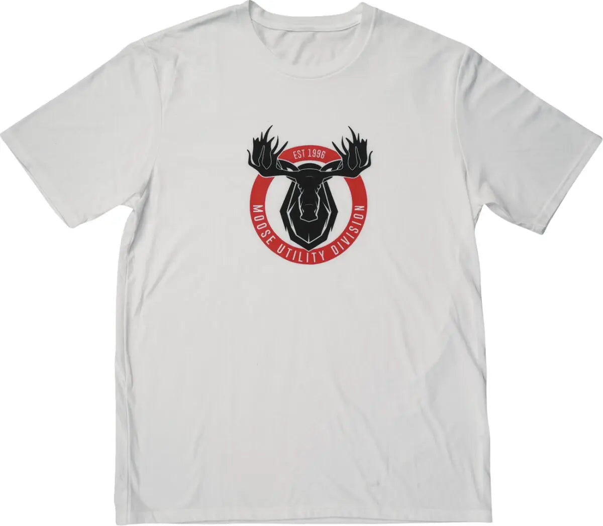 Moose Racing Mud Badge T-Shirt Off-White - FREE UK Shipping, FREE 365 Day Returns | Moto Central