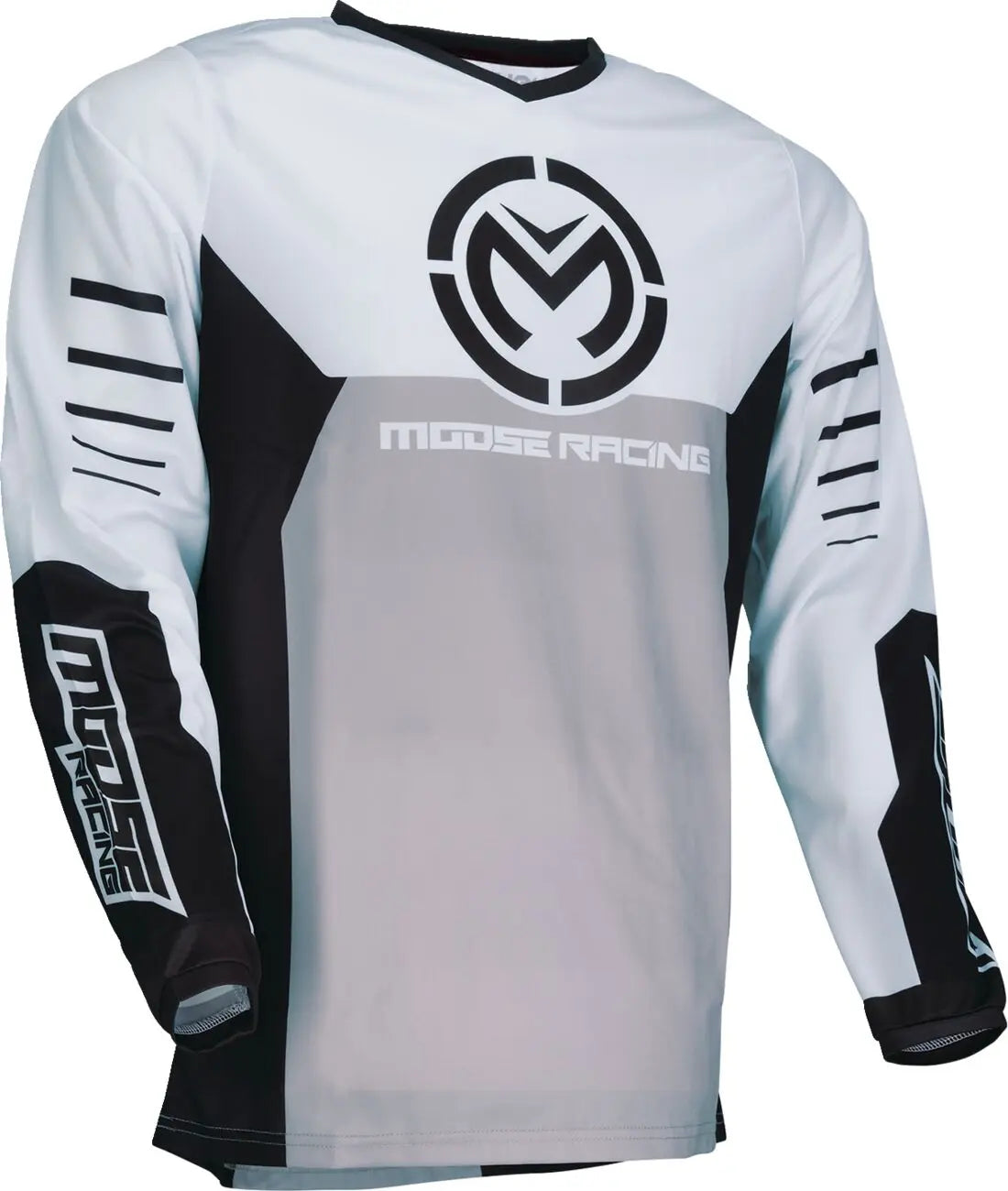 Moose Racing Qualifier Jersey Black / White - FREE UK Shipping, FREE 365 Day Returns | Moto Central