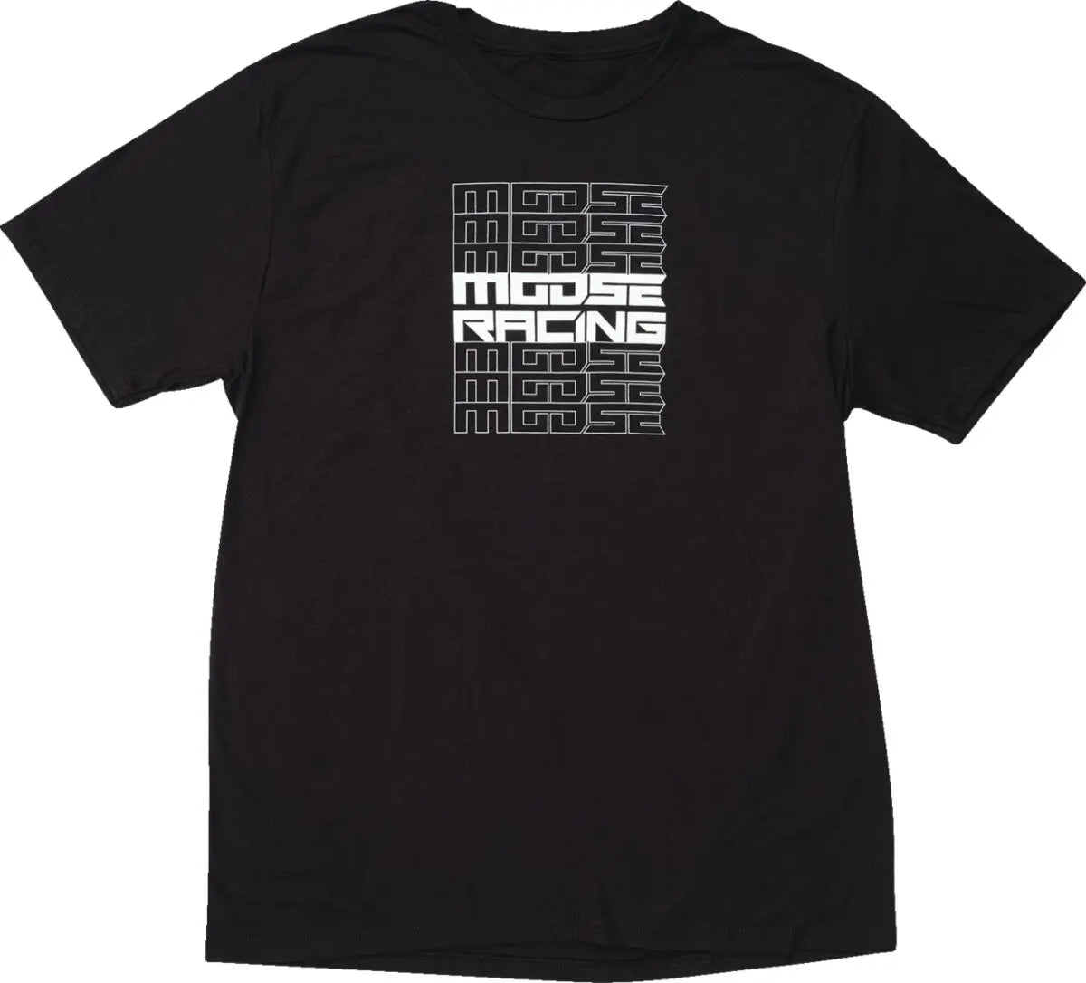 Moose Racing Recurrence Tee Black Black - FREE UK Shipping, FREE 365 Day Returns | Moto Central