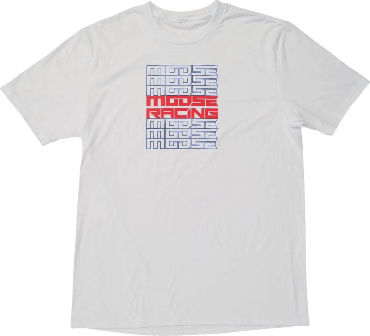 Moose Racing Recurrence Tee White White - FREE UK Shipping, FREE 365 Day Returns | Moto Central