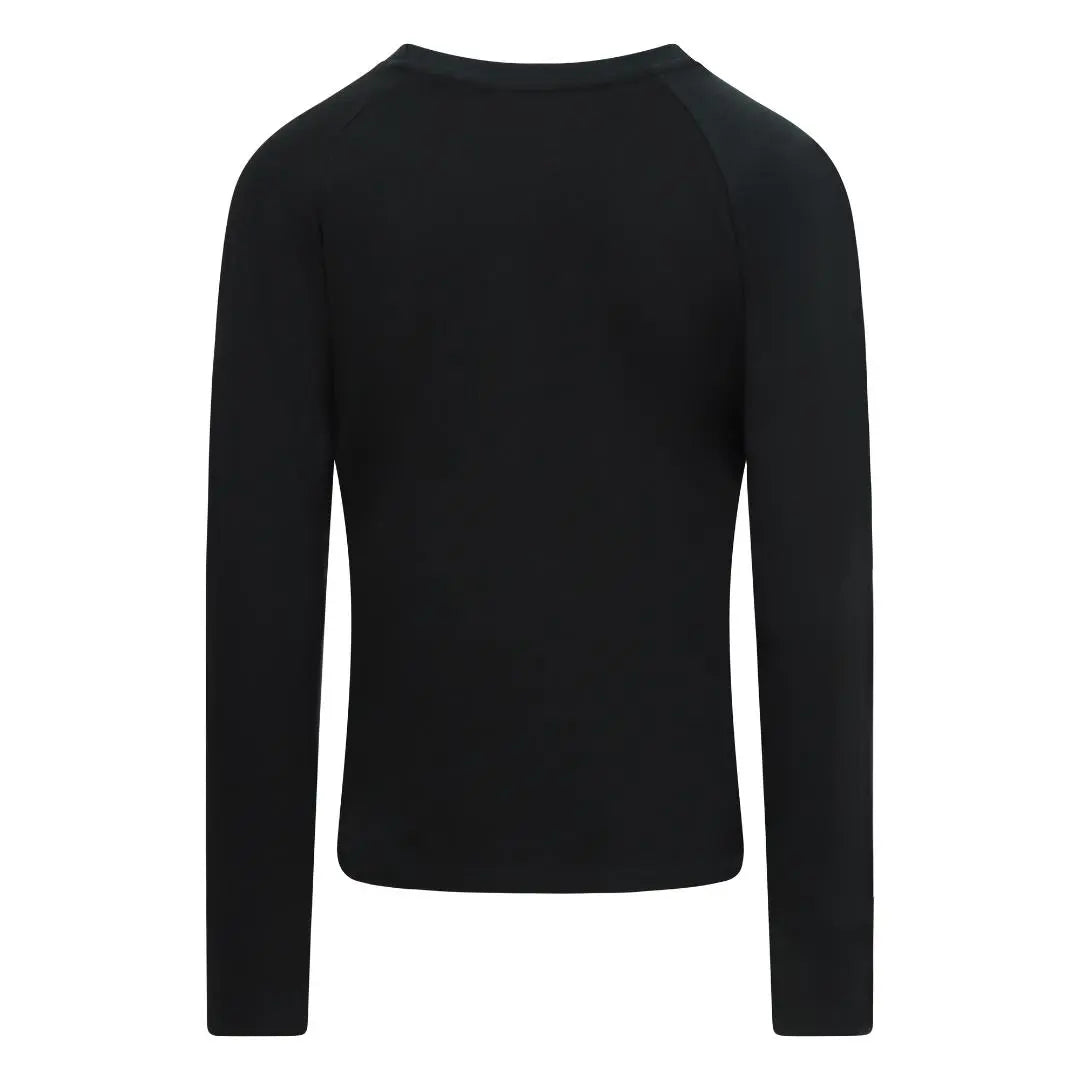 MotoGirl Classic Ladies Long Sleeves T-Shirt Black  - FREE UK Shipping, FREE 365 Day Returns | Moto Central