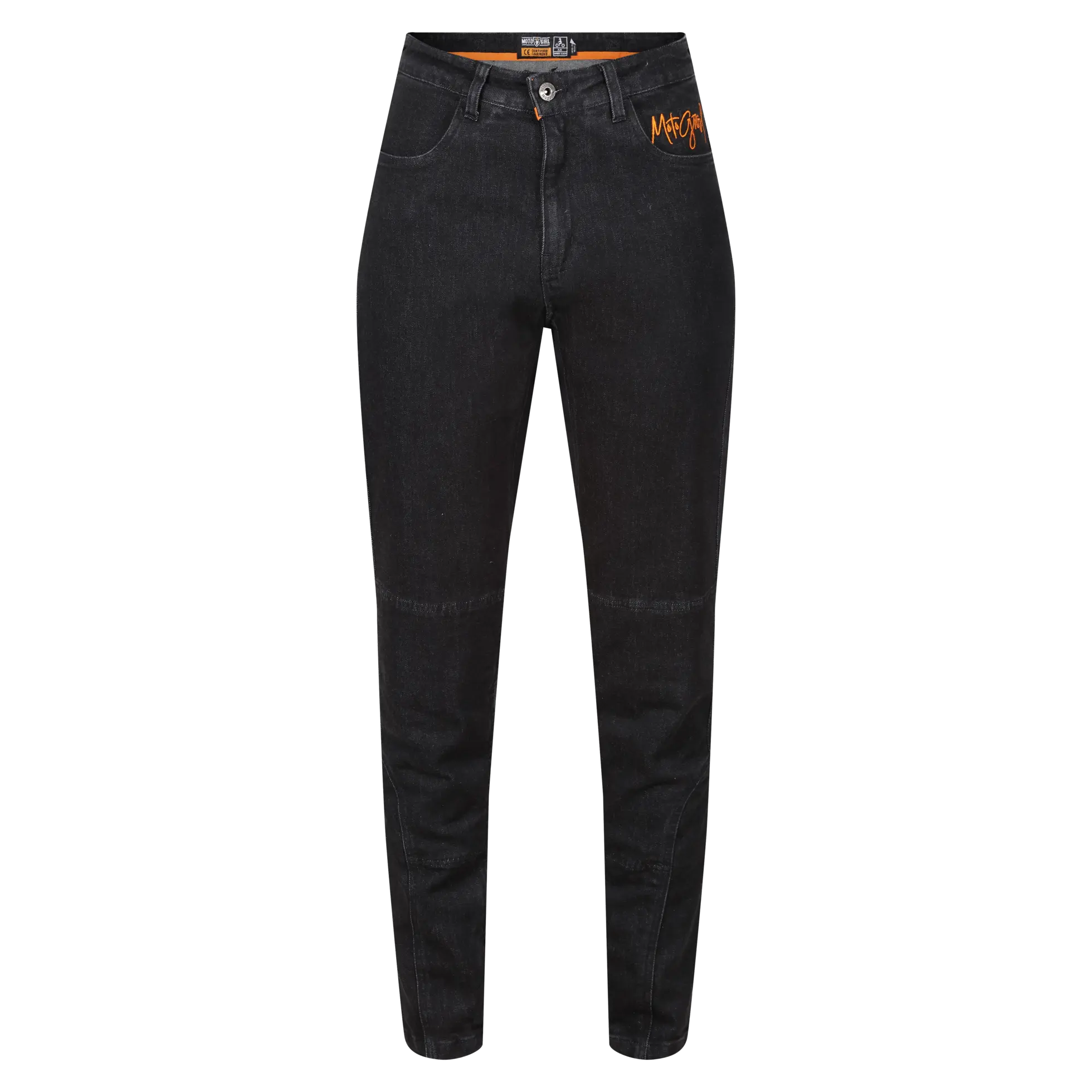 MotoGirl Isla Ladies Denim Jeans Black FREE UK Delivery, FREE 365 Day Returns | Moto Central