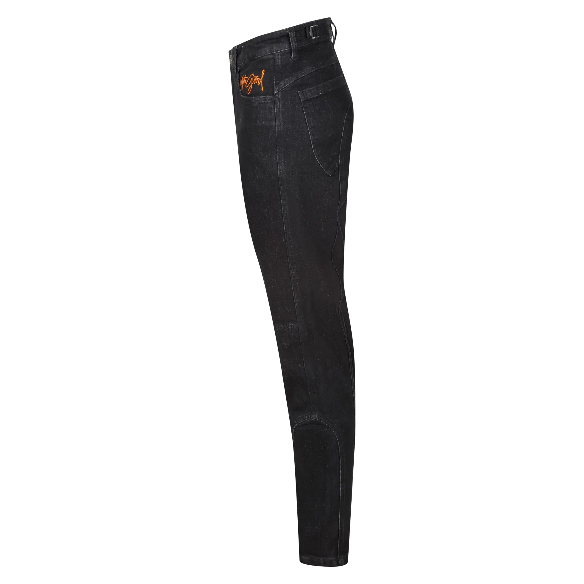 MotoGirl Isla Ladies Denim Jeans Black FREE UK Delivery, FREE 365 Day Returns | Moto Central