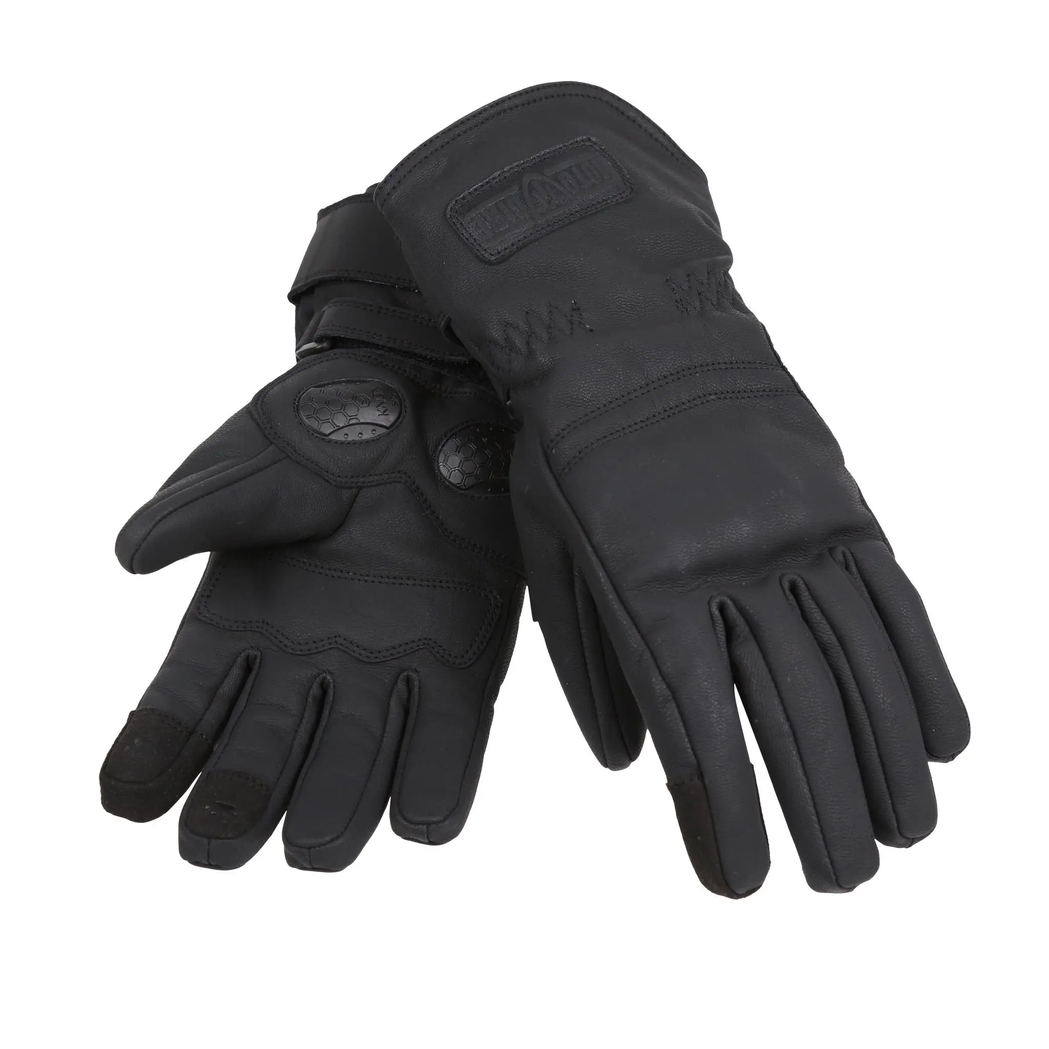 MotoGirl Nandi Ladies Leather Gloves Black  - FREE UK Shipping, FREE 365 Day Returns | Moto Central