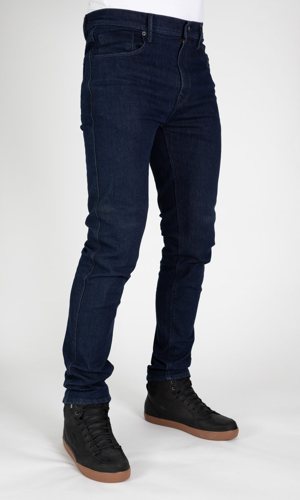 MotoJean Slim Fit Denim Jeans Blue