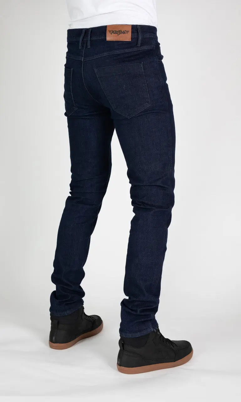 MotoJean Slim Fit Denim Jeans Blue - FREE UK Shipping, FREE 365 Day Returns | Moto Central