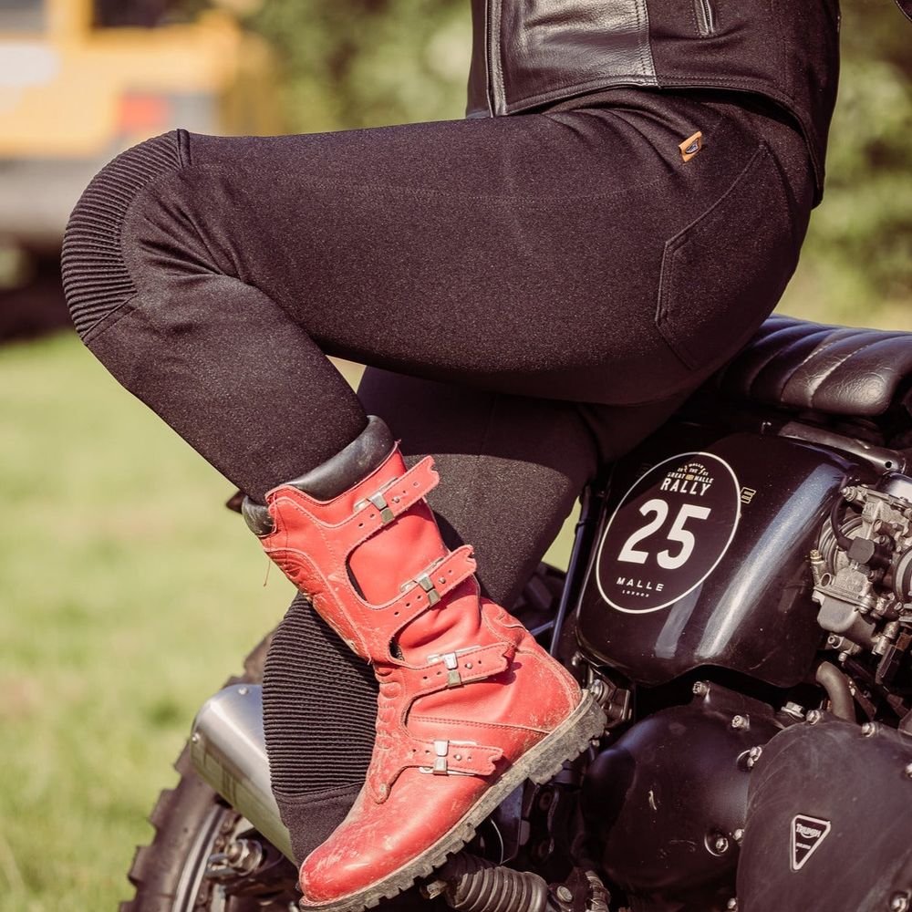 MotoGirl Sherrie Ladies Leggings Black - FREE UK Shipping, FREE 365 Day Returns | Moto Central