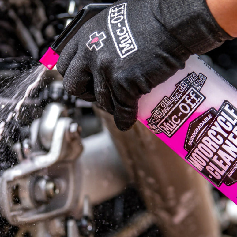 Muc-Off Nano Tech Motorcycle Cleaner With Trigger - 1 Litre - FREE UK Shipping, FREE 365 Day Returns | Moto Central