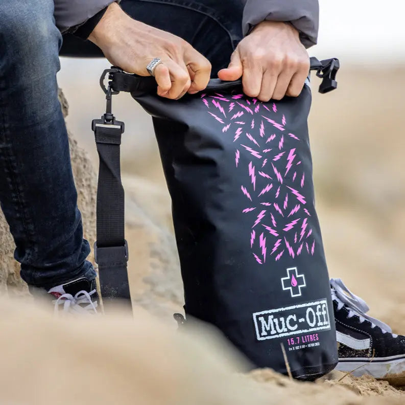 Muc-Off Dry Bag - 15.7 Liters  - FREE UK Shipping, FREE 365 Day Returns | Moto Central