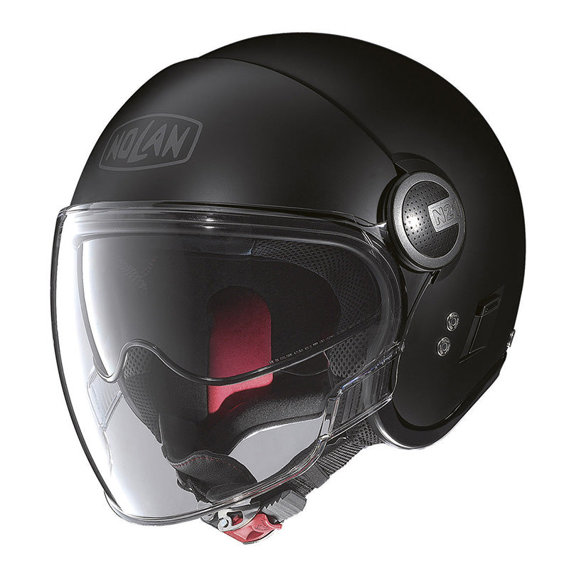 Nolan N21 Visor Classic Open Face Helmet Flat Black