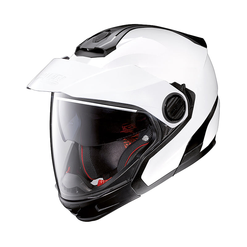 Nolan N40-5 GT 06 Classic N-Com Hybrid Helmet Metal White