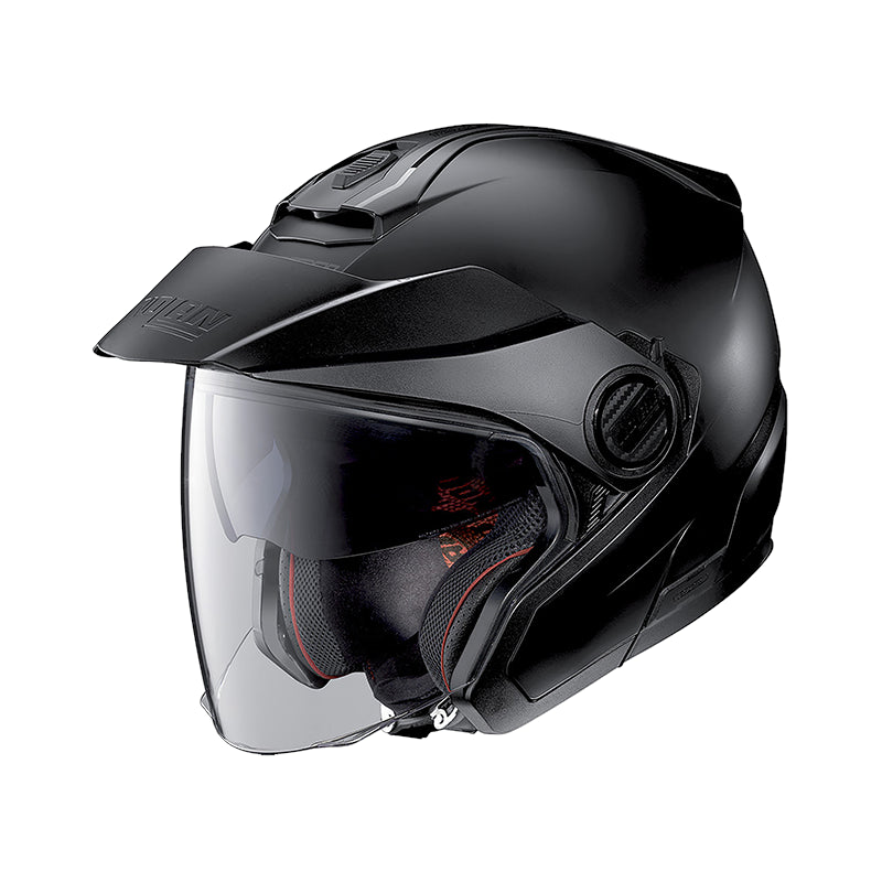 Nolan N40-5 06 Classic N-Com Open Face Helmet Flat Black