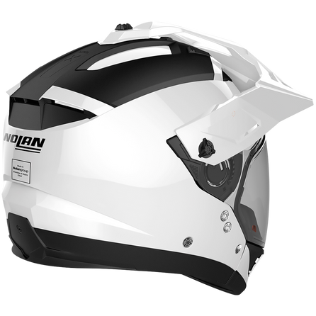 Nolan N70-2 X 06 Classic N-Com Adventure Helmet Metal White