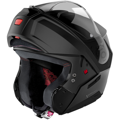 Nolan N90-3 06 Classic N-Com Modular Flip-Up Helmet Flat Black