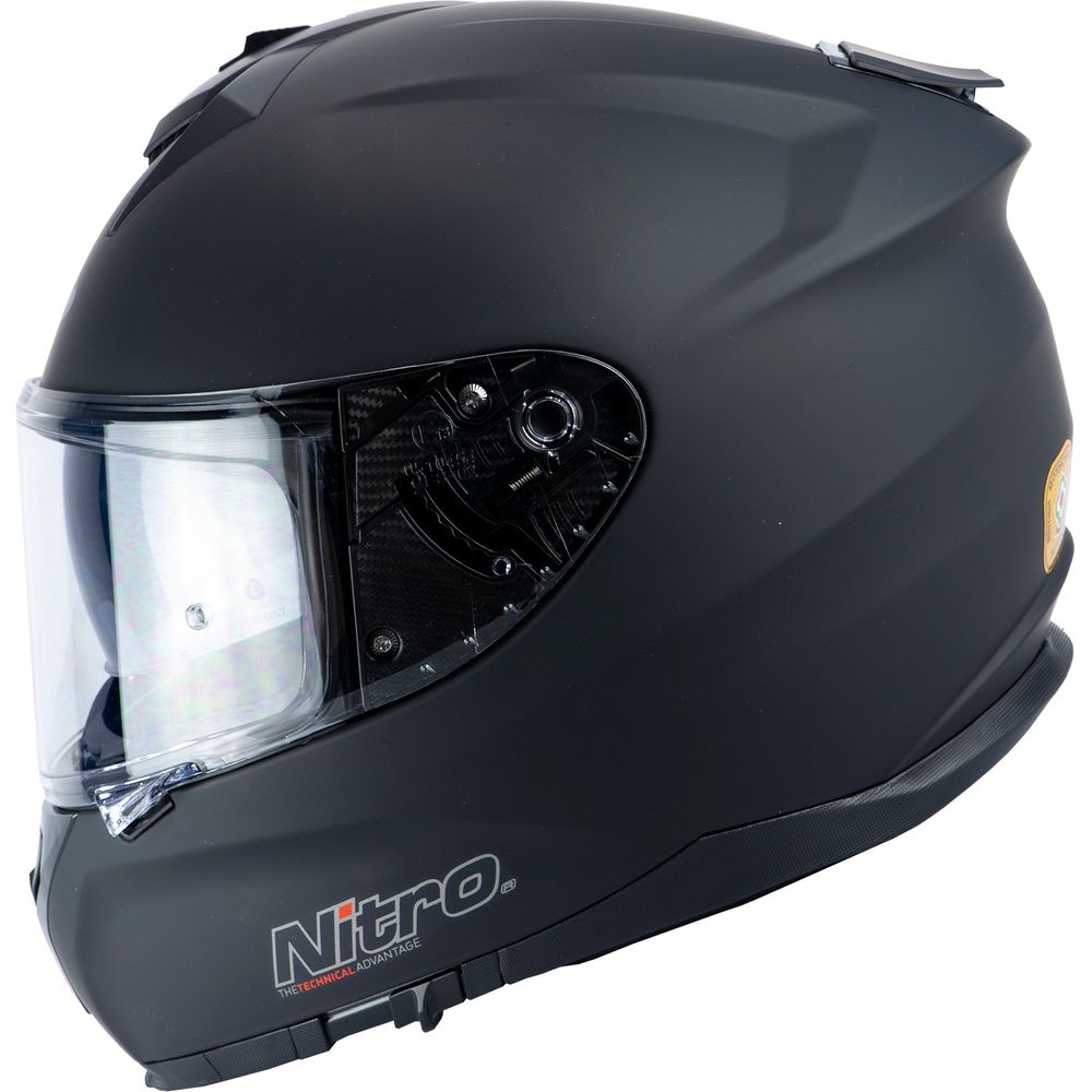 Nitro N540 DVS Full Face Helmet Satin Black