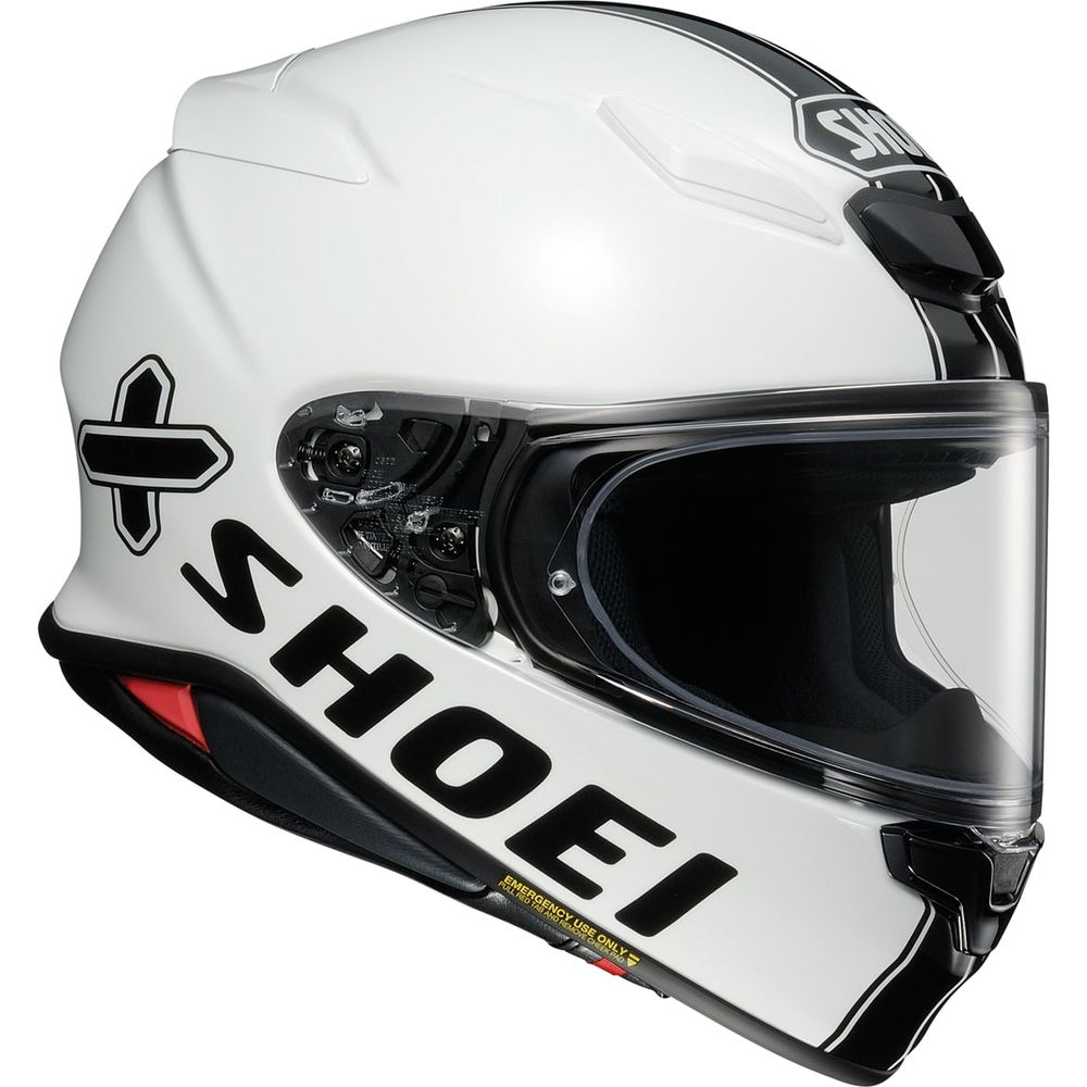 Shoei NXR2 Ideograph TC6 Full Face Helmet White - FREE UK Shipping, FREE 365 Day Returns | Moto Central