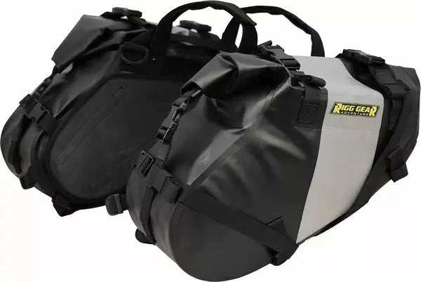 Nelson Rigg Dualsport Saddlebag Black / Grey - FREE UK Shipping, FREE 365 Day Returns | Moto Central