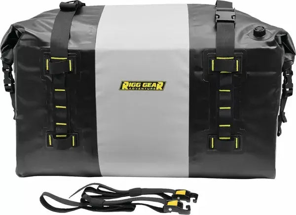 Nelson Rigg Hurricane Duffle Bag Black / Grey - FREE UK Shipping, FREE 365 Day Returns | Moto Central