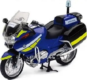 New-Ray BMW R 1200 RT-P Gendarmerie Blue - 1:12 Model - FREE UK Shipping, FREE 365 Day Returns | Moto Central