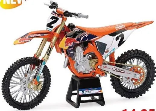 New-Ray KTM 450 SX-F Factory Racing Team 2019 C. Webb #1 - 1:12 Model - FREE UK Shipping, FREE 365 Day Returns | Moto Central