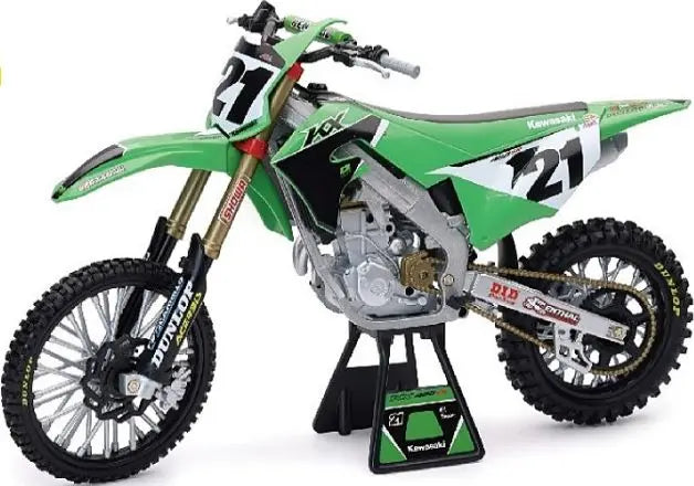 New-Ray Kawasaki KX450F Pilote Jason Anderson - 1:6 Model - FREE UK Shipping, FREE 365 Day Returns | Moto Central