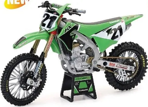 New-Ray Kawasaki KXF 450 #21 J. Anderson - 1:12 Model - FREE UK Shipping, FREE 365 Day Returns | Moto Central