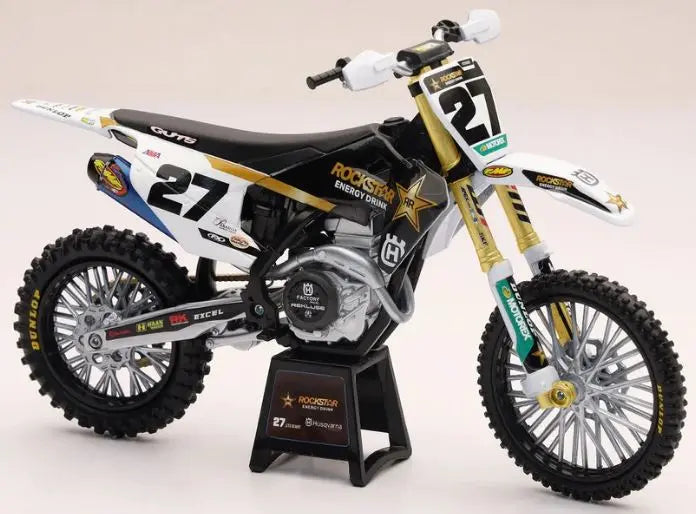 New-Ray Miniatuur Husqvarna Rockstar M. Stewart Number 27 - FREE UK Shipping, FREE 365 Day Returns | Moto Central