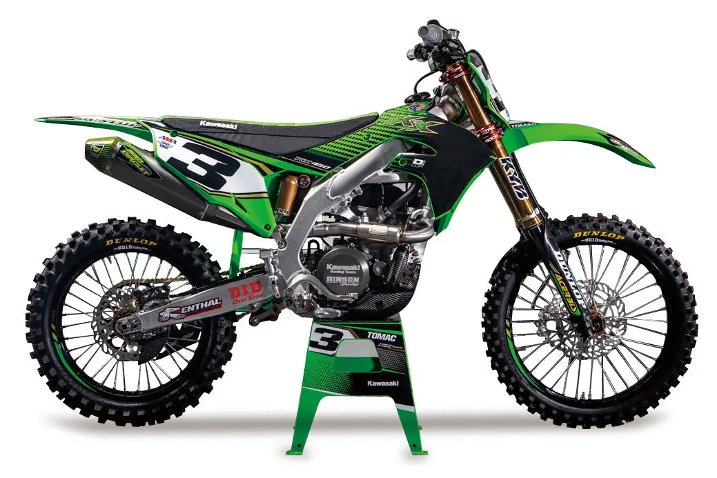 New-Ray Miniatuur Kawasaki Eli Tomac Number 3 - FREE UK Shipping, FREE 365 Day Returns | Moto Central