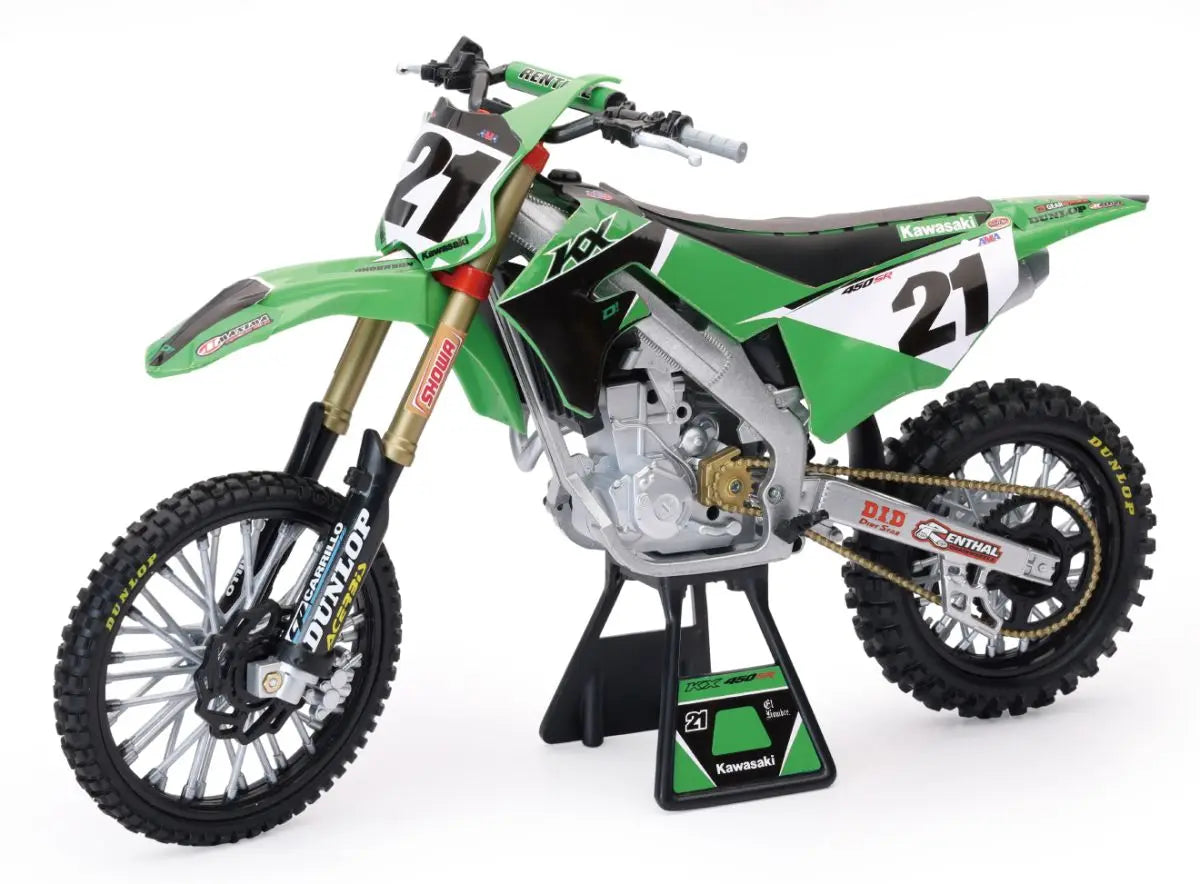 New-Ray Miniatuur Kawasaki Racing J. Anderson - FREE UK Shipping, FREE 365 Day Returns | Moto Central