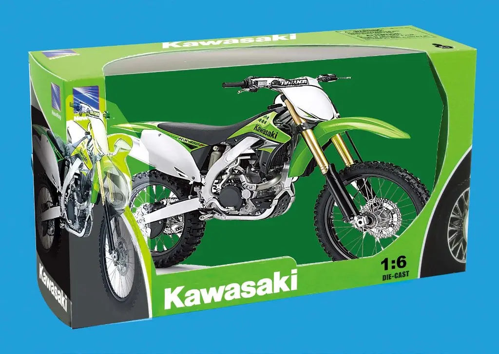 New-Ray Miniatuur Motor Cross Kawasaki - FREE UK Shipping, FREE 365 Day Returns | Moto Central