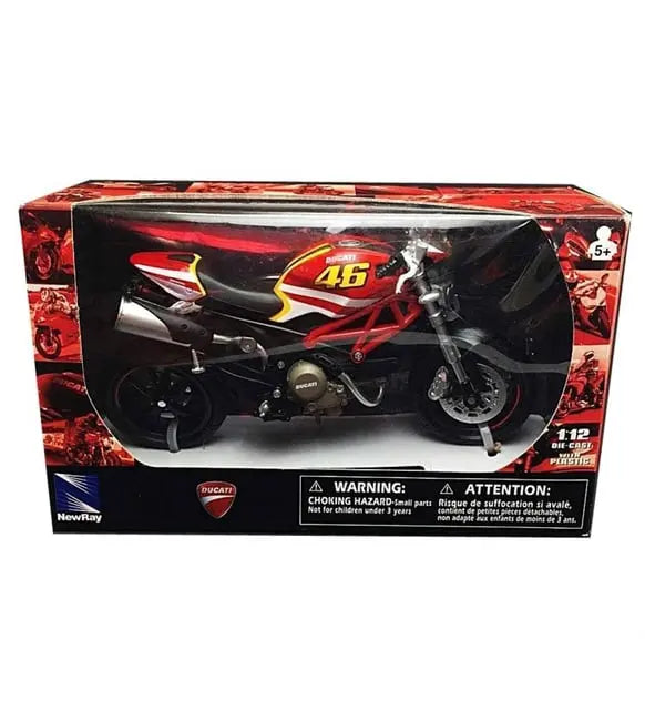 New-Ray Miniatuur Motor Ducati Monster Number 46 - FREE UK Shipping, FREE 365 Day Returns | Moto Central