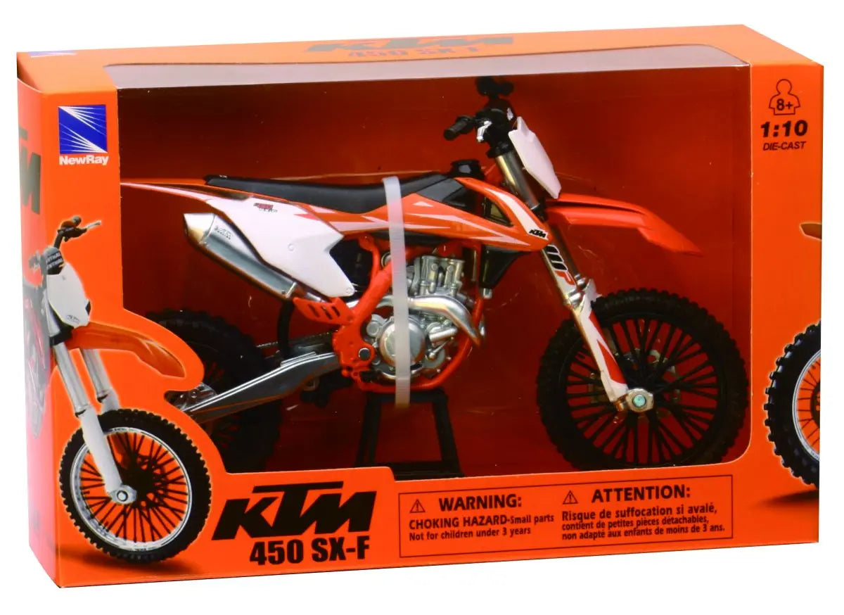 New-Ray Miniatuur Motor KTM SX-F 450 - FREE UK Shipping, FREE 365 Day Returns | Moto Central