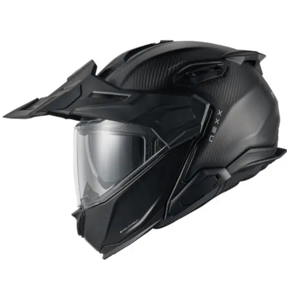 Nexx X.Lifecountry Zero Pro Adventure Helmet Matt Carbon - FREE UK Shipping, FREE 365 Day Returns | Moto Central