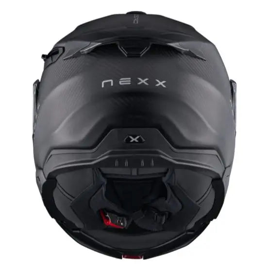 Nexx X.Lifetour Zero Pro Flip Up Helmet Matt Carbon - FREE UK Shipping, FREE 365 Day Returns | Moto Central